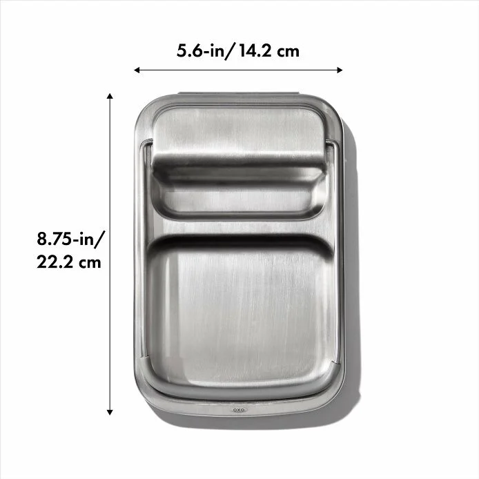 Stainless Steel Spoon Rest with Lid Holder - Image 6