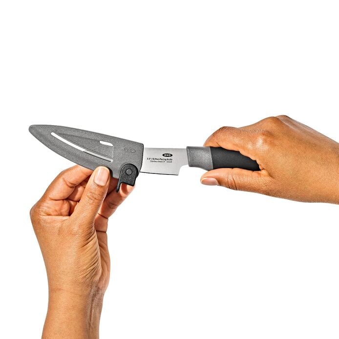 3.5 in Paring Knife with Locking Sheath - Image 3