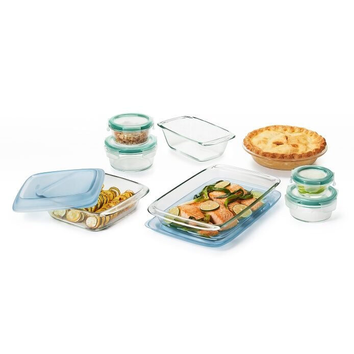 14-Piece Glass Bake, Serve & Store Set - Image 2