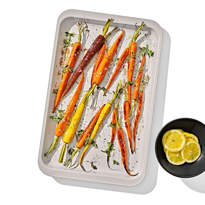 Non-Stick Pro Ceramic Coated Metal Bakeware Half Sheet Pan - Storm Blue - Image 7