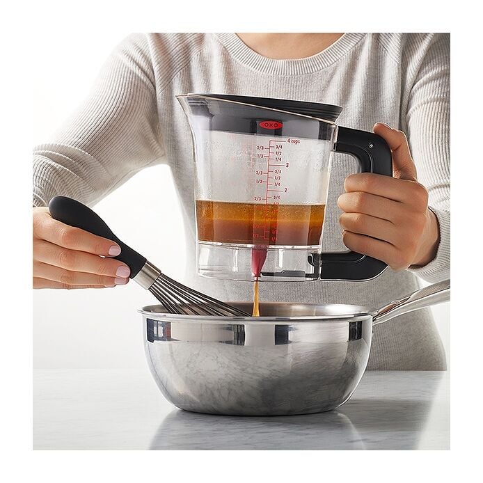 OXO Good Grips Good Gravy Fat Separator – 4 Cup - Image 5