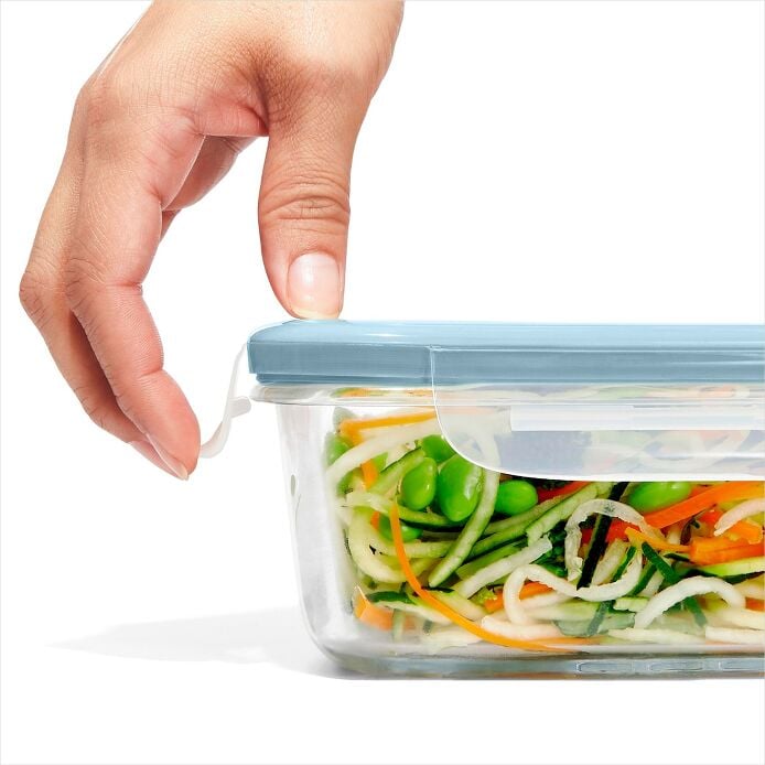 12-Piece Smart Seal Glass Container Set - Arctic Blue - Image 2