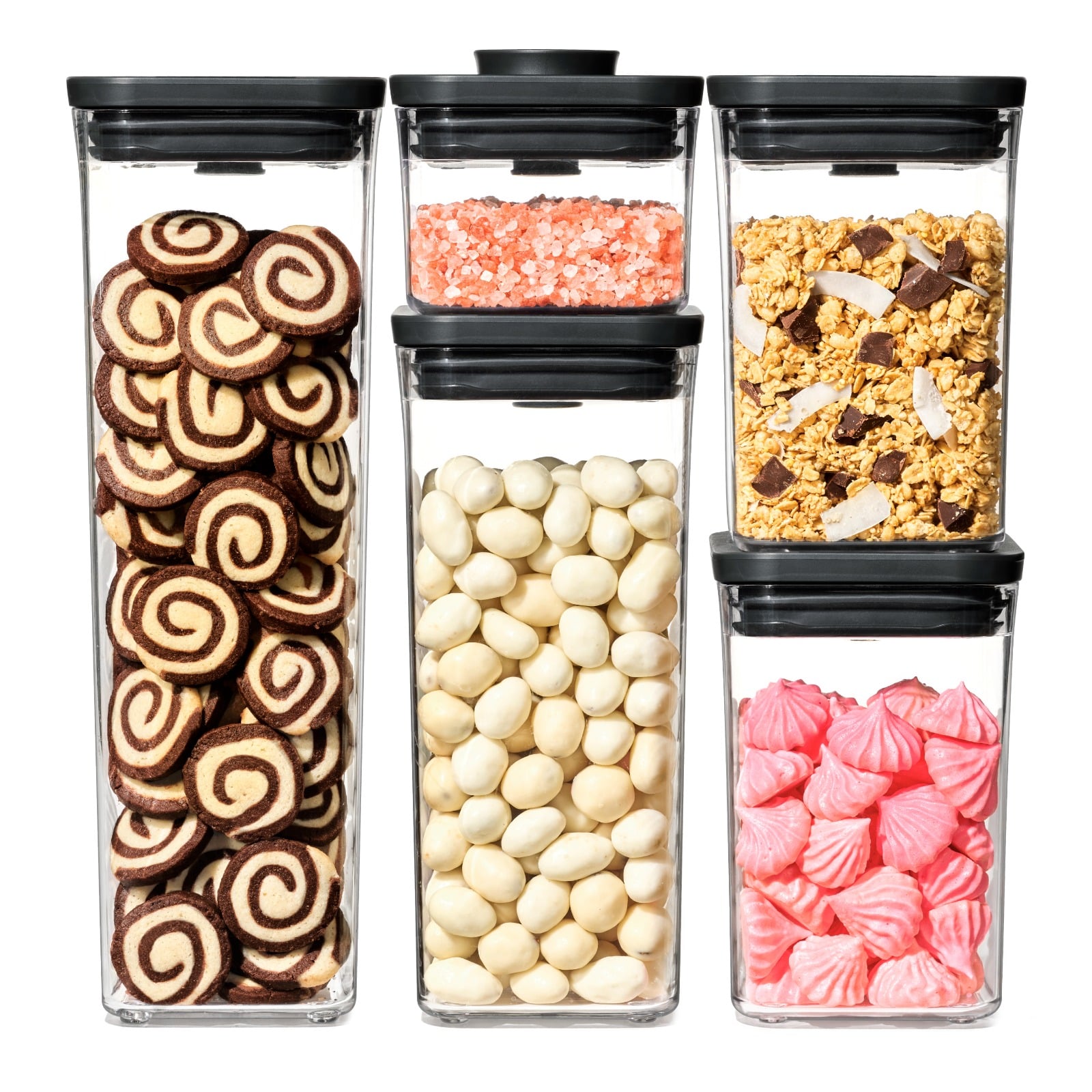 5-Piece POP Container Set - Matte Black