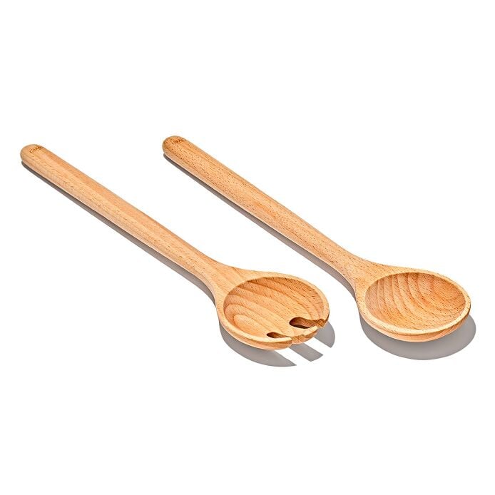 Beechwood Salad Servers – 2-Piece Set - Image 2