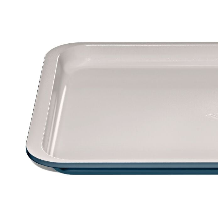 Non-Stick Pro Ceramic Coated Metal Bakeware Half Sheet Pan - Storm Blue - Image 3