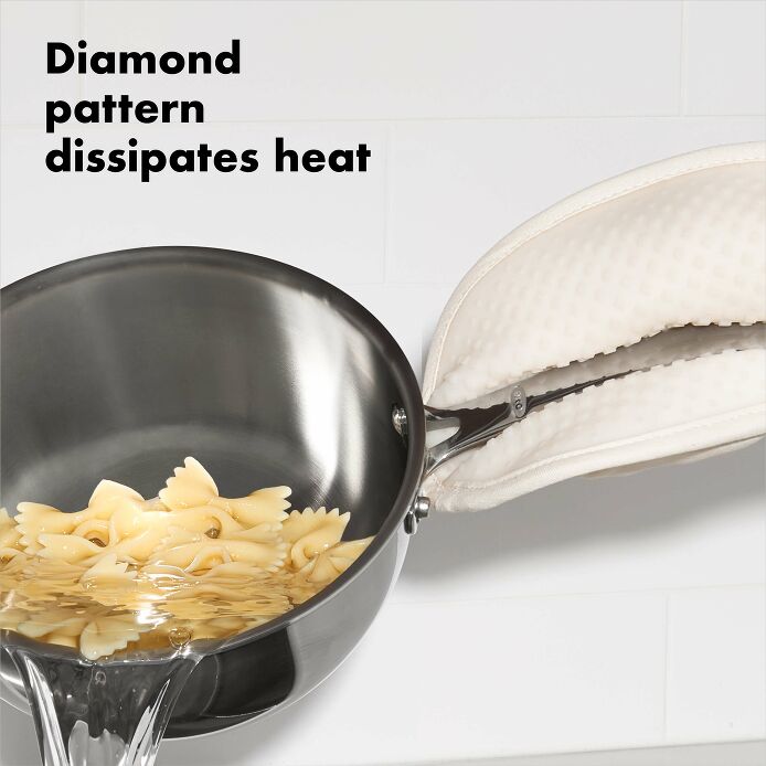 Silicone Pot Holder - Oat - Image 2