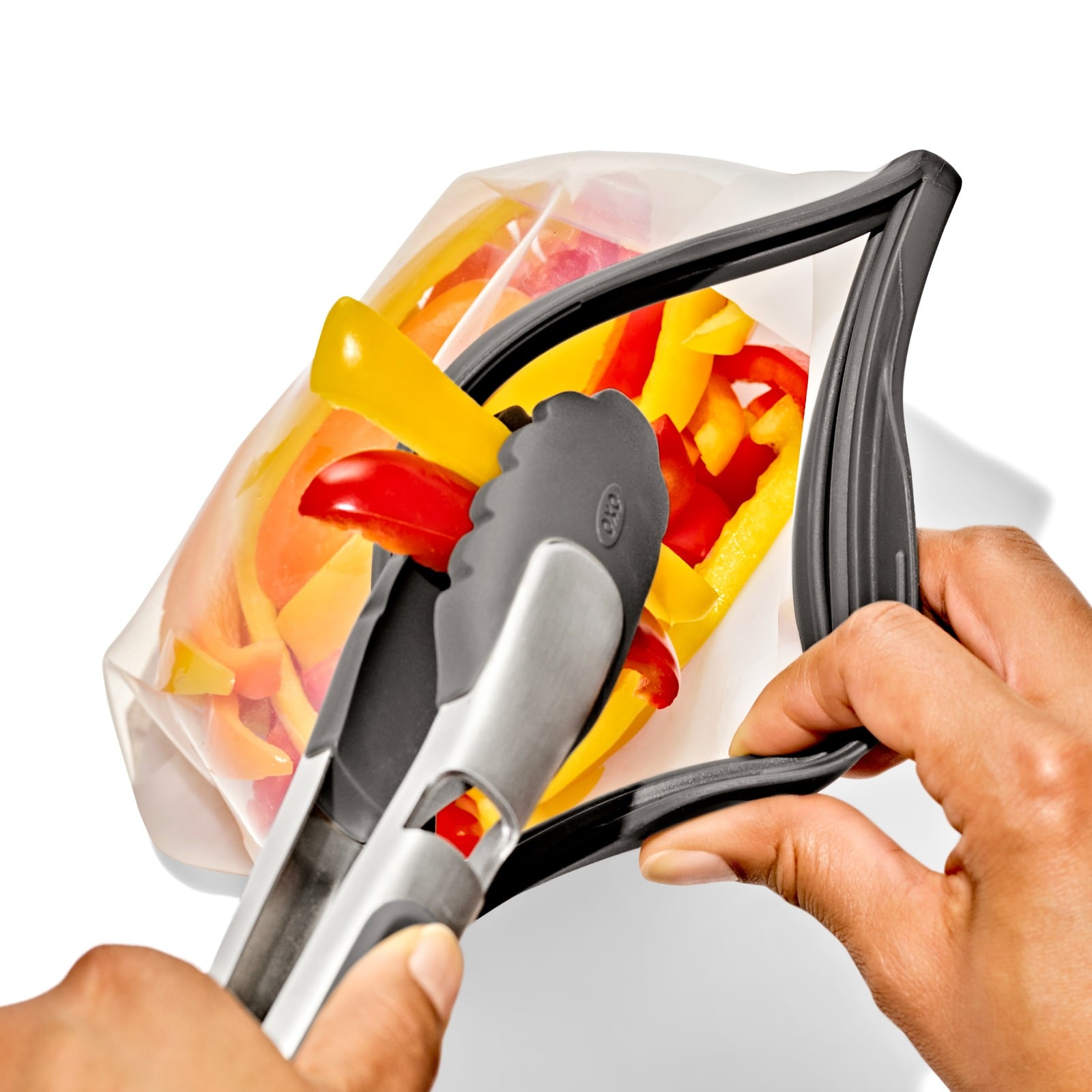 Outdoor Silicone Reusable Stand Up Bag Quart (32 oz) - Image 5