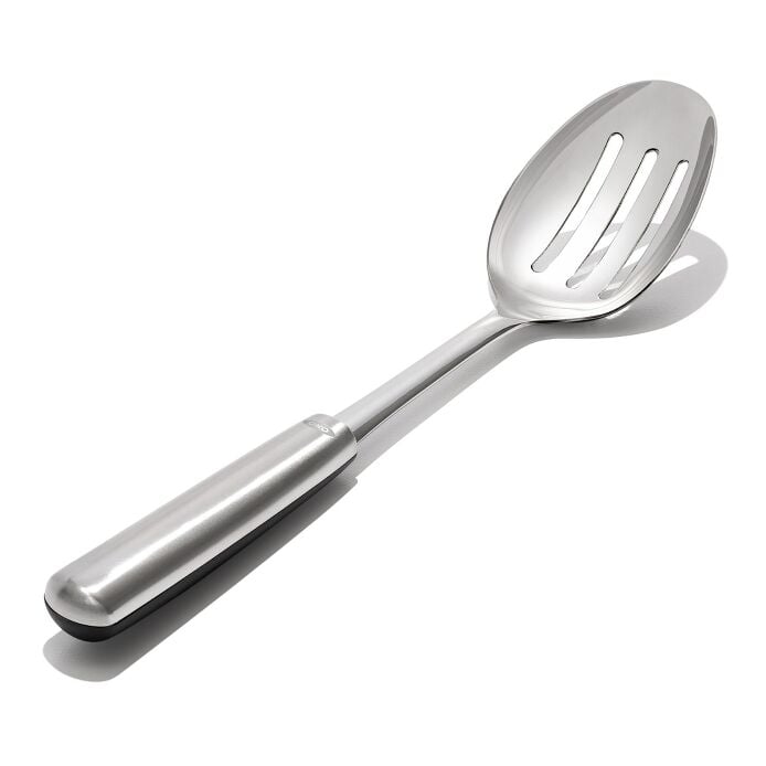 OXO Steel Slotted Cooking Spoon - Image 3