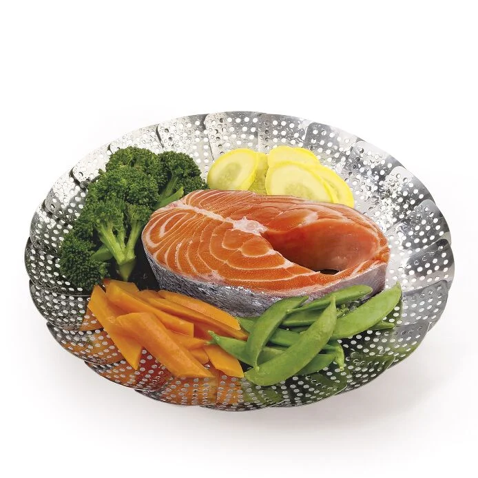 Stainless Steel Steamer with Extendable Handle - Image 5