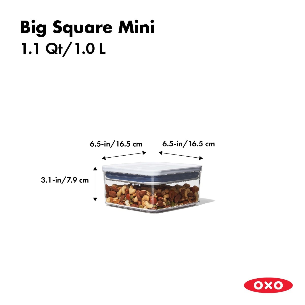 POP Container - Big Square Mini (1.1 Qt.) - Image 3