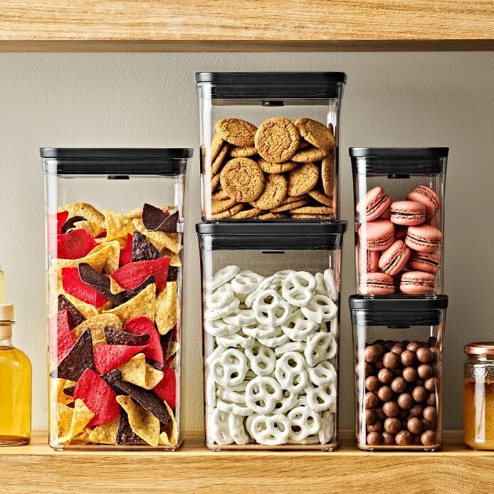 POP Container - Rectangle Medium (2.7 Qt/2.6 L) - Matte Black - Image 4