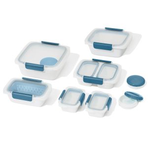 20-Piece Prep & Go Container Set