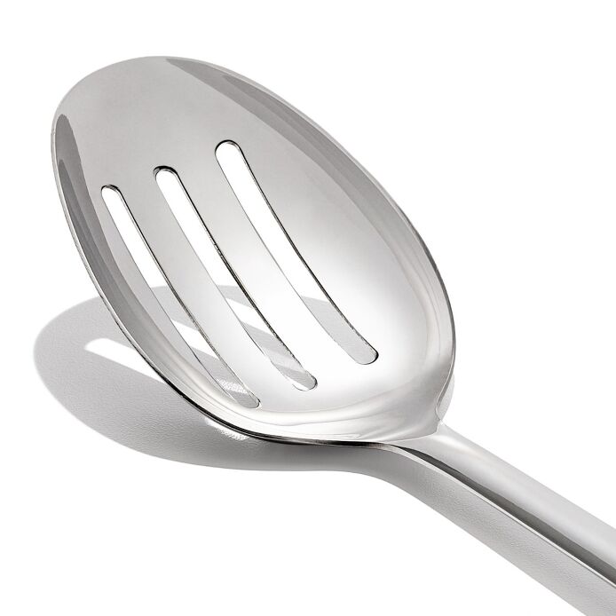 OXO Steel Slotted Cooking Spoon - Image 2