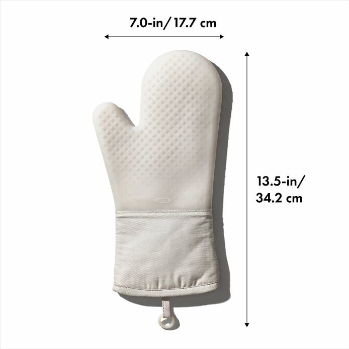 Silicone Oven Mitt - Oat - Image 6