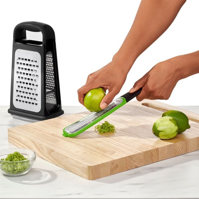 Etched Box Grater With Removable Zester - Image 6