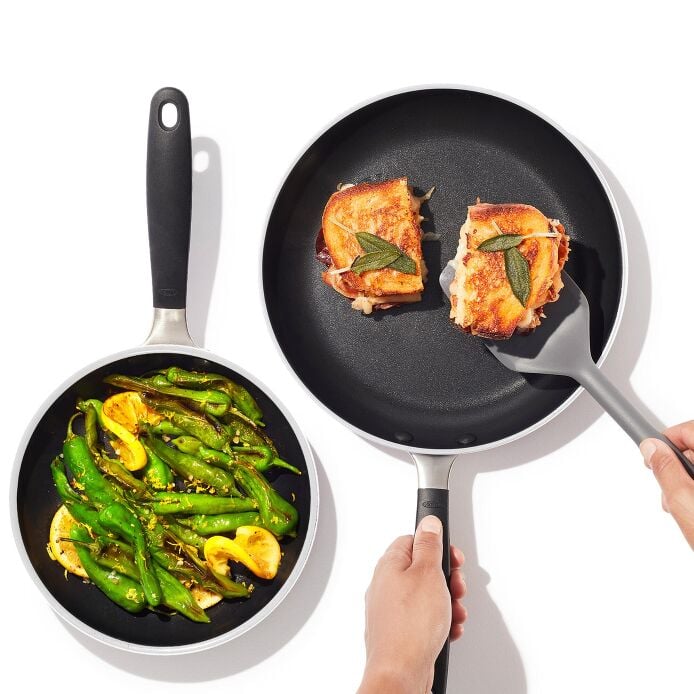 OXO Stainless Steel Everyday 2-Piece Frypan Set - Image 3