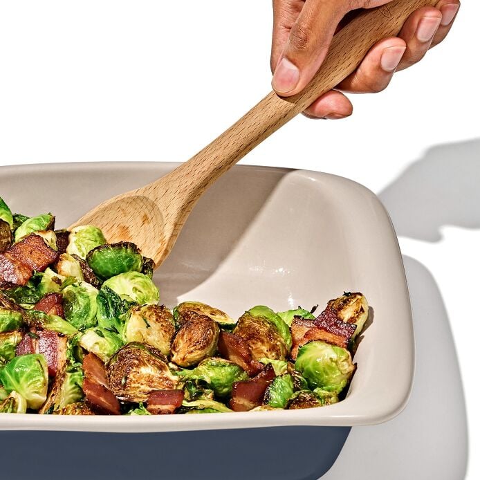3 Qt Rectangular Stoneware Baking Dish - Storm Blue - Image 5