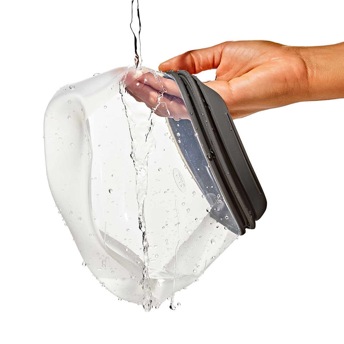 Outdoor Silicone Reusable Stand Up Bag Quart (32 oz) - Image 6