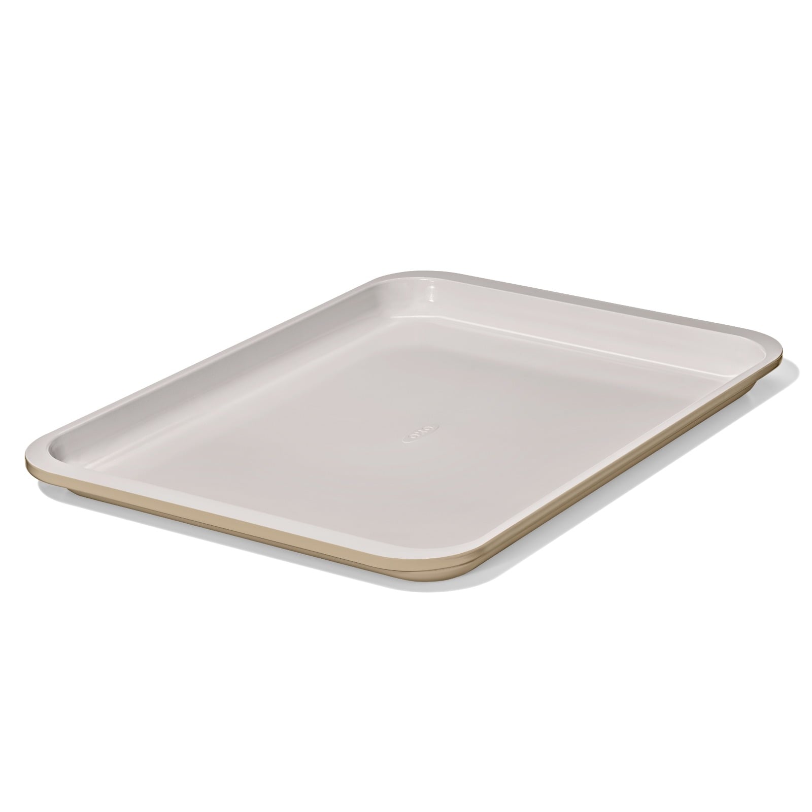 Non-Stick Pro Ceramic Coated Metal Bakeware Quarter Sheet Pan - Biscuit - Image 2