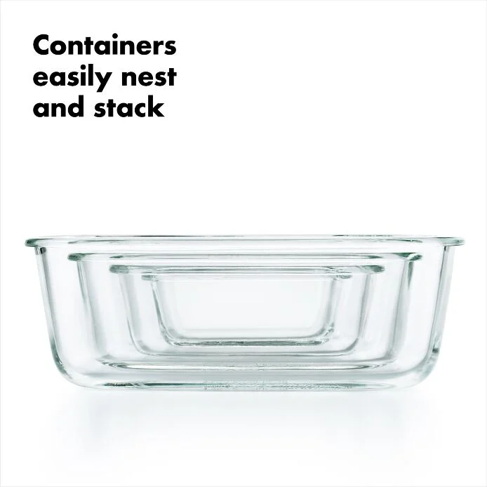 16 Piece Glass Smart Seal Everyday Container Set - Image 5