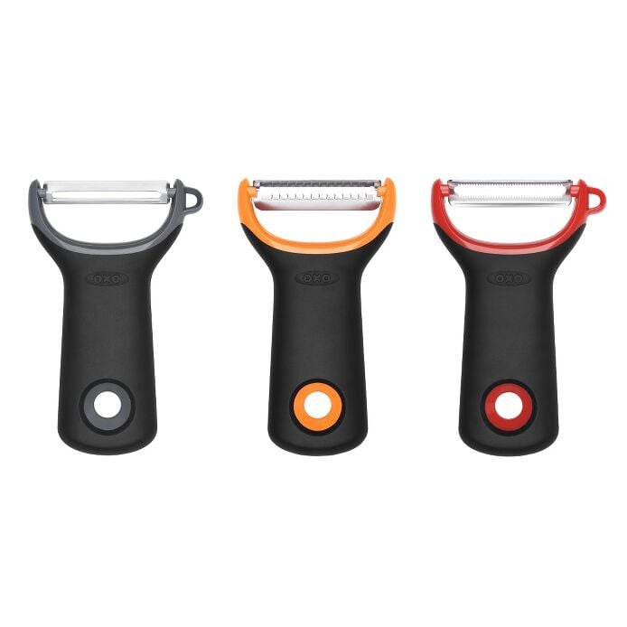 3-Piece Prep Peeler Set, Assorted Blades - Image 2