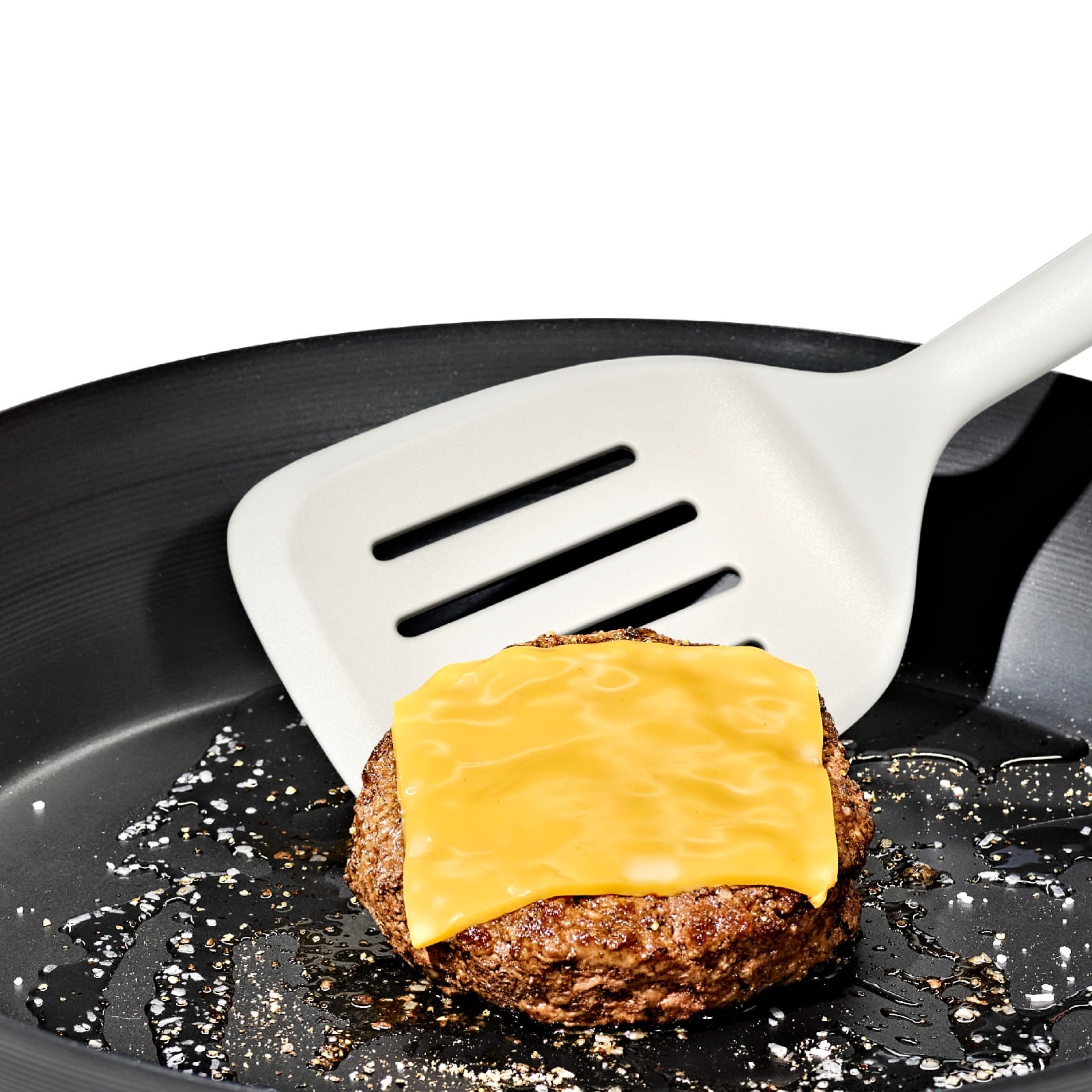 OXO Good Grips Nylon Square Turner — Oat - Image 2