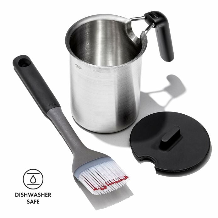 Grilling Basting Pot and Brush Set - Image 6