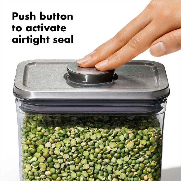 POP Container - Rectangle Medium (2.7 Qt) - Steel - Image 3