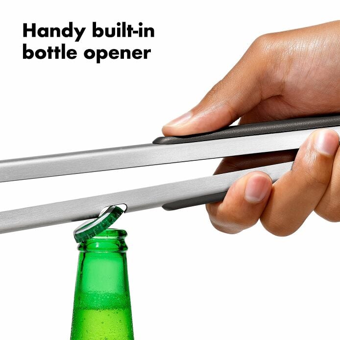 Grilling Tongs with Built-In Bottle Opener - Image 5