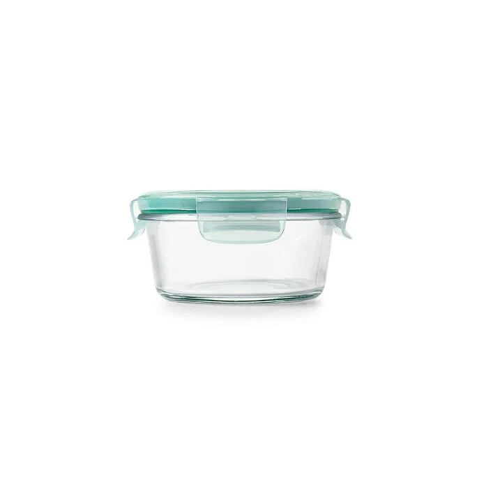 2 Cup Smart Seal Glass Round Container - Image 2