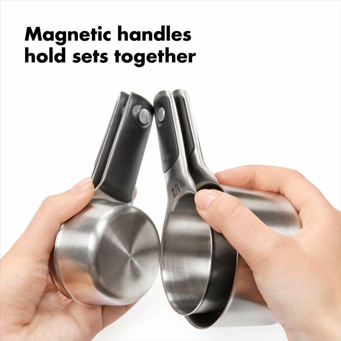 Stainless Steel Measuring Cups and Spoons Set - Image 6