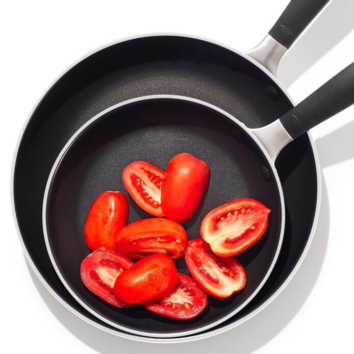 OXO Stainless Steel Everyday 2-Piece Frypan Set - Image 6