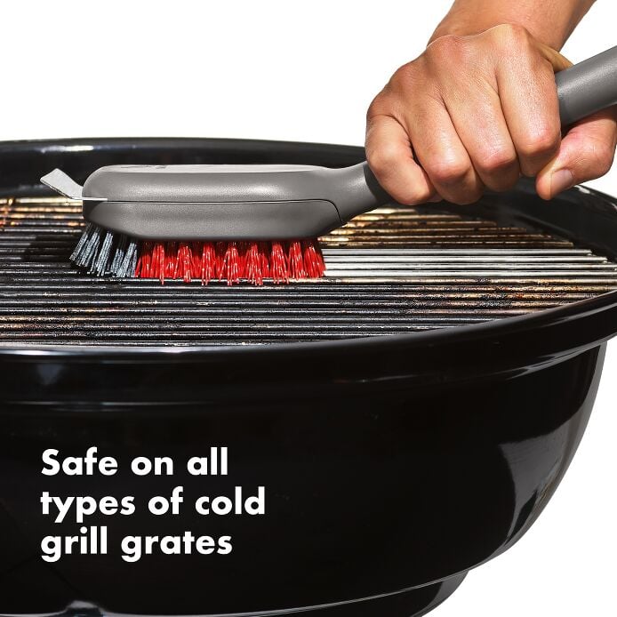 OXO Good Grips Nylon Grill Brush for Cold Cleaning Replacement Heads - Image 4