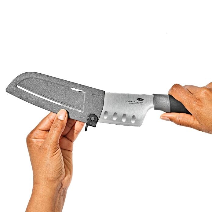 5 in Santoku Knife with Locking Sheath - Image 3