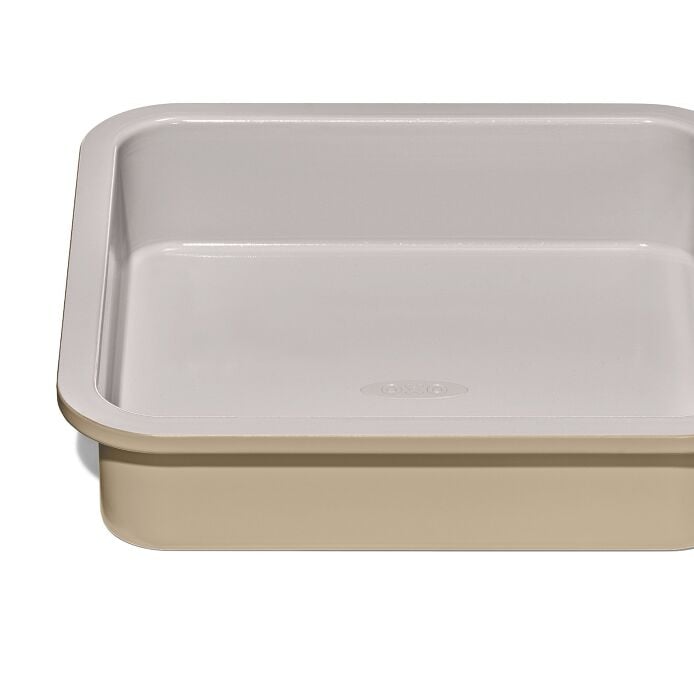 Non-Stick Pro Ceramic Coated Metal Bakeware 9" Square Cake Pan - Biscuit - Image 4