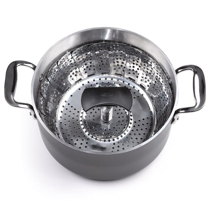Stainless Steel Steamer with Extendable Handle - Image 9